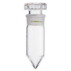 Центрифужная пробирка Rettberg, коническое дно, 75 мл, Ø 44 мм, высота 100 мм, NS34,5/23, стекло