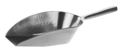 Совок Bochem с ручкой, 10 мл, длина 85 мм, ширина 13 мм, алюминий