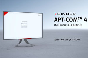 Новое программное обеспечение BINDER APT-COM 4