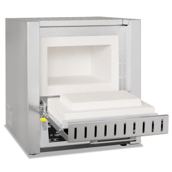 Печь со встроенными нагревателями в керамическом муфеле Nabertherm L 9/11/SKM/B510 с откидной дверью, 1100°С, 9 л