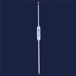 Пипетка Мора ISOLAB 50 мл, с одной меткой, класс AS, стекло