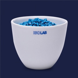 Тигель ISOLAB, средняя форма, Ø 45 х 36 мм, фарфор