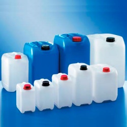 Канистра Kautex 20 л, HDPE, Ø 60 мм, естественный цвет, без крышки, с допуском ООН для транспортировки