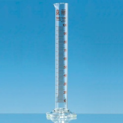 Цилиндр мерный Brand SILBERBRAND ETERNA высокий 2000 мл : 20 мл, класс B, стекло