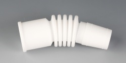 Гофрированная трубка Bohlender NS 45/40, прогиб 40°, PTFE