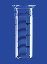 Реактор Lenz цилиндрический, LF100, 3 л, плоское дно