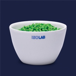 Тигель ISOLAB, низкая форма, Ø 40 х 25 мм, фарфор