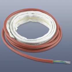 Нагревательная лента SAF (Kletti) KM-HT-PSG, изоляция из PTFE, внутр. металлическая оплетка, макс. температура 260°C, 11 м