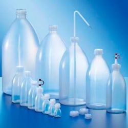 Бутыль Kautex узкогорлая 3000 мл, LDPE, круглая, естественный цвет, с винтовой крышкой