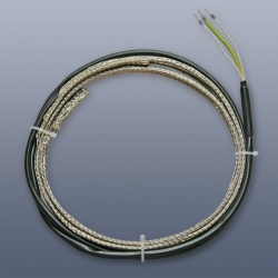 Нагревательная лента SAF (Kletti) KM-HT-PSS, изоляция из PTFE, медно-никелевая оплетка, макс. температура 260°C, 1,5 м
