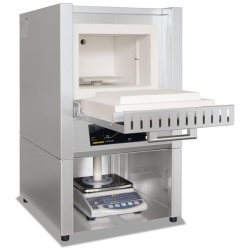 Печь муфельная Nabertherm L 9/12/SW/B510 с откидной дверью, с весами и ПО, 1200°С, 9 л