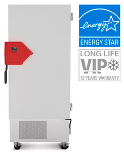 Новый BINDER UF V 350 ﻿- небольшой и эффективный сверхнизкотемпературный морозильник для надежного хранения чувствительных образцов