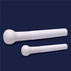 Пестик ISOLAB, Ø 55 мм, длина 210 мм, фарфор