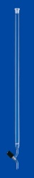 Хроматографическая колонка Lenz 600 мм, 430 мл, NS29/32, с фриттой, PTFE игольчатый кран, стекло